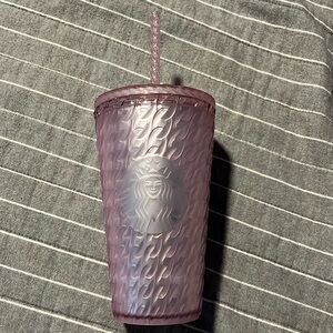 Pink Starbucks grande tumbler